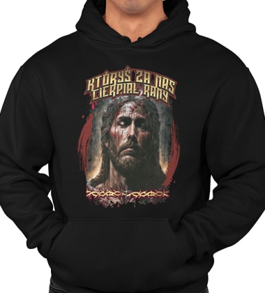 Bluza z kapturem Któryś za nas Cierpiał